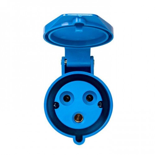 Розетка кабельная 32А 220В 2P+E IP44 (223) EKF ps-223-32-220