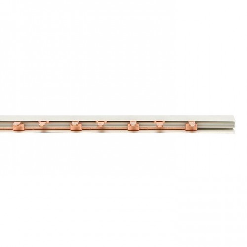 Шина соединительная PIN 2ф 63А мед. изол. 54мод (дл.1м) EKF pin-02-63