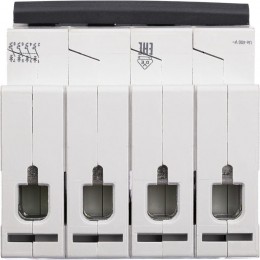 Выключатель автоматический модульный 4п C 40А 4.5кА RX3 ИЭК Leg 419745