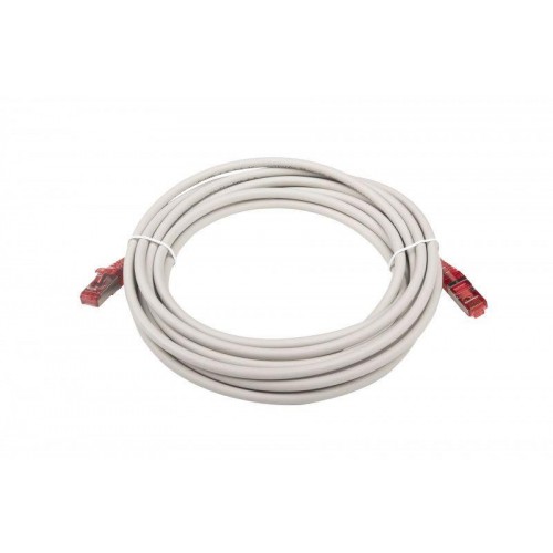 Патч-корд кат.5E F/UTP экранир. LSZH PC-LPM-STP-RJ45-RJ45-C5e-5M-LSZH-GY 5м сер. Hyperline 42339