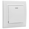 Выключатель 1-кл. СП Минск 10А IP20 с индикатором бел. Basic EKF ERV10-121-10