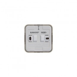 Выключатель 1-кл. ОП Blanca 10А IP20 (сх. 1) 250В с изолир. пластиной беж. SE BLNVA101017