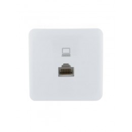 Розетка компьютерная 1-м ОП Viola RJ45 бел. LEZARD 751-0200-139