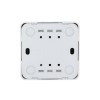 Кнопка звонка 1-кл. 1п ОП Viola 10А IP20 бел. LEZARD 751-0200-103