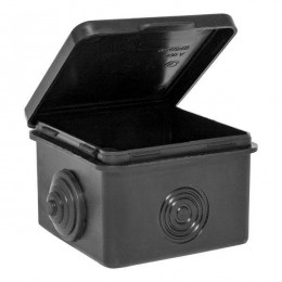 Коробка распаячная КМР-030-036 65х65х50 4 мембранных ввода черн. EKF plc-kmr2-030-036-b