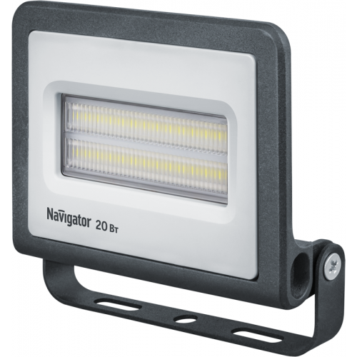 Прожектор светодиодный 14 202 NFL-01-20-4K-LED 20Вт 4000К IP65 1700лм черн. Navigator 14202