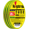 Изолента ПВХ 15мм (рул.20м) жел/зел. NIT-B15-20/YG Navigator 71108