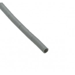 Труба гофрированная ПВХ легкая d20мм с протяжкой сер. (уп.50м) Ruvinil 12001(50)