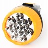 Фонарь аккумуляторный LED3815 15LED 2 режима аккум. SLA 220В пластик. черн./желт. (кор.) Ultraflash 9217