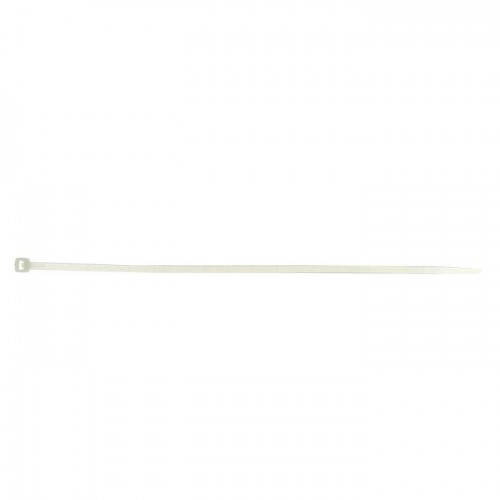 Хомут кабельный 8.2х400 нейл. бел. (уп.100шт) EKF plc-c-8.2x400