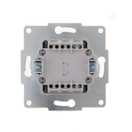 Выключатель 1-кл. 1п СП Karina 10А IP20 механизм бел. LEZARD 707-0288-100