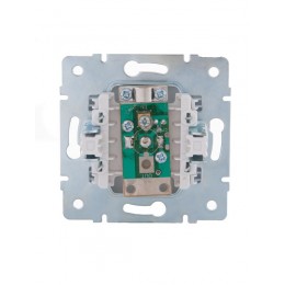 Розетка телевизионная оконечная TV СП Karina механизм бел. LEZARD 707-0288-130