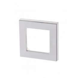Рамка Levit 1п бел./ледяной ABB 2CHH015010A6001