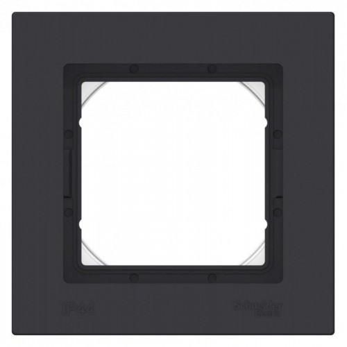 Рамка 1-м AtlasDesign Aqua IP44 карбон SE ATN441001