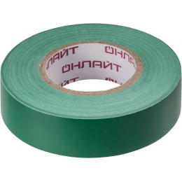 Изолента ПВХ 61 883 OIT-B19-20/G зел. ОНЛАЙТ 61883