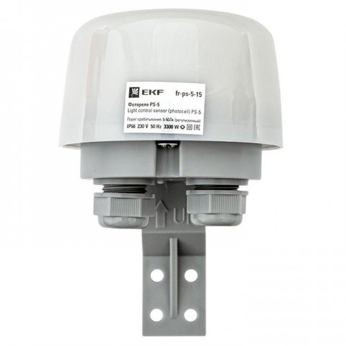 Фотореле PS-5 15А 3300Вт IP66 PROxima EKF fr-ps-5-15