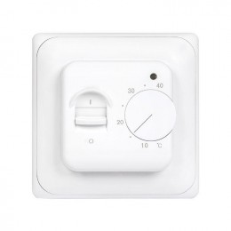 Термостат механический MTT-2 (OTN-1991; RTC 70.26; MST-1; R70XT; MT-26; M5.713) 16А 3.6кВт для теплых полов датчик пола бел. Basic EKF mtt-2