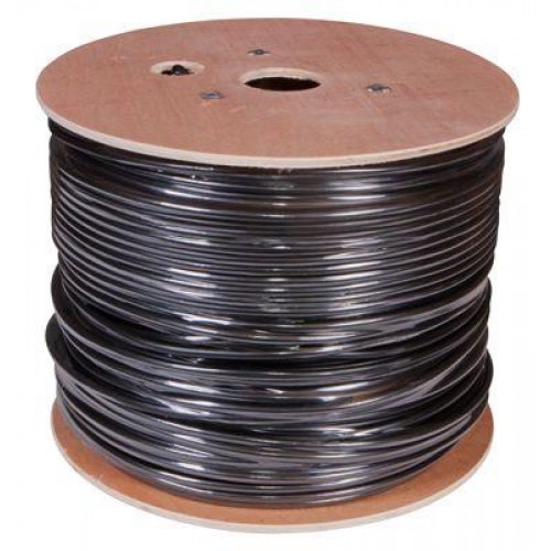Кабель витая пара F/UTP кат.5e 4х2х24AWG solid PE OUTDOOR медь наружн. прокл. черн. (м) PROCONNECT 01-0154