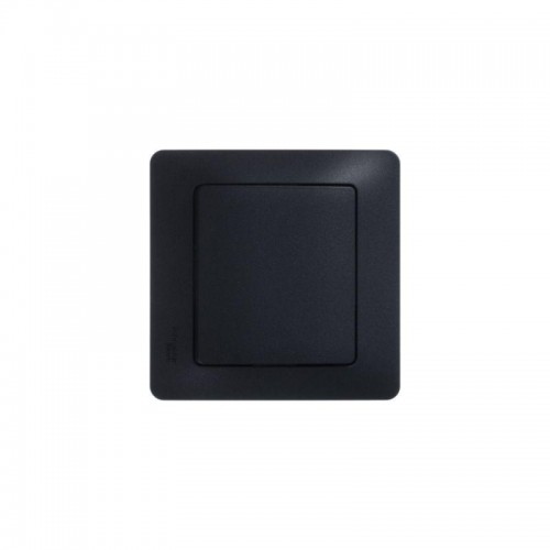 Переключатель проходной 1-кл. СП Glossa 10А IP20 (сх. 6а) 10AX механизм антрацит SE GSL000761