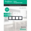 Рамка 4-м Glossa горизонт. антрацит SE GSL000704