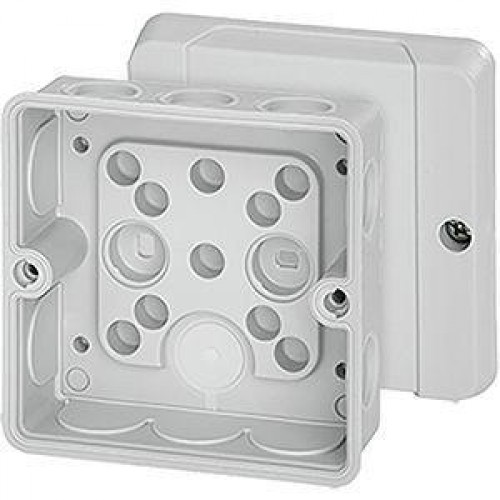 Коробка распределительная ОП 88х88х47мм IP55 с клемм. DE 9320 сер. HENSEL 6000043