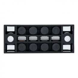 Терминал клеммный TB-2504 до 2.5кв.мм 25А 4 клеммные пары EKF tb-2504