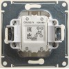 Переключатель перекрестный 1-кл. СП Glossa 10А IP20 (сх. 7) 10AX механизм перламутр. SE GSL000671