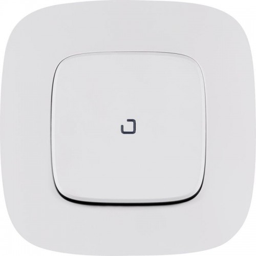 Переключатель 1-кл. СП Valena Allure 10А IP20 250В 10AX с подсветкой с лицев. панелью безвинтов. зажимы механизм бел. Leg 752726