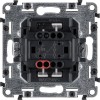 Переключатель 1-кл. СП Valena Allure 10А IP20 250В 10AX с подсветкой с лицев. панелью безвинтов. зажимы механизм сл. кость Leg 752826