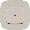 Переключатель 1-кл. СП Valena Allure 10А IP20 250В 10AX с подсветкой с лицев. панелью безвинтов. зажимы механизм сл. кость Leg 752826