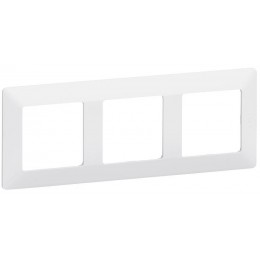 Рамка 3-м Valena Life универсальная бел. Leg 754003