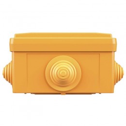 Коробка ответвительная FS 100х100х50мм 4р 450В 6А 4кв.мм с каб. вводами и клеммн. IP55 пластик. DKC FSB11404