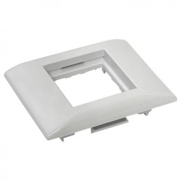 Рамка 1-м 2мод. + суппорт для парапетного кабельного канала C-Line EKF sup-2-105-50