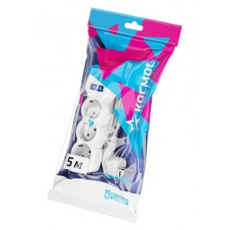 Удлинитель 3х5м с заземл. 10А IP20 ПВС 3х0.75 с выкл. КОСМОС YKsm5m-3g-Z-V(10A)P