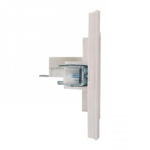Розетка компьютерная 1-м Стокгольм RJ45 механизм бел. PROxima EKF EYK01-035-10