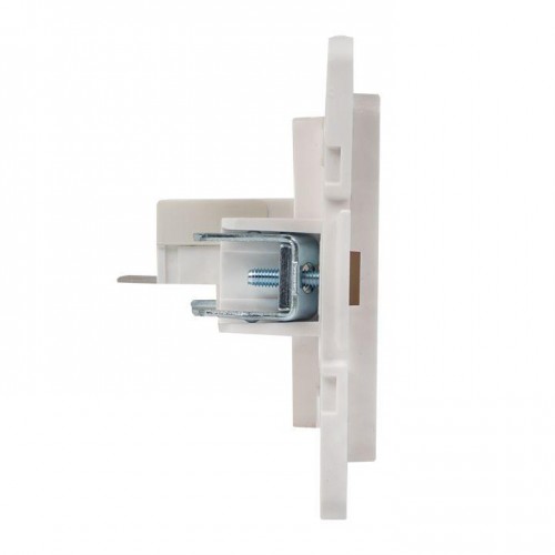 Розетка компьютерная 1-м Стокгольм RJ45 механизм бел. PROxima EKF EYK01-035-10