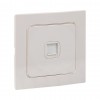 Розетка компьютерная 1-м Стокгольм RJ45 механизм бел. PROxima EKF EYK01-035-10