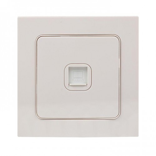 Розетка компьютерная 1-м Стокгольм RJ45 механизм бел. PROxima EKF EYK01-035-10