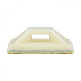 Площадка самоклеящаяся 25х25мм бел. (уп.100шт) EKF plc-25x25