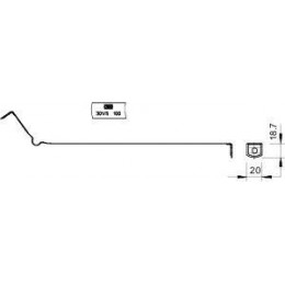 Скоба для водост. труб d8-10мм 301 S-100 FS OBO 5351057