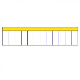 Наклейка на 12 модулей EKF an-2-13