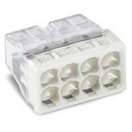 Клемма 8-и проводная 8х(0.5-2.5мм) для распред. коробки (с контактн. пастой 