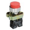 Кнопка LAY5-BL42 1НЗ без подсветки красн. IEK BBT71-BL-K04