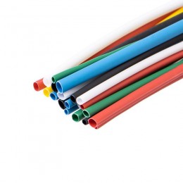 Набор трубок термоусадочных тонкостен. №4 (РЫБОЛОВ) разноцвет. Rexant 29-0104