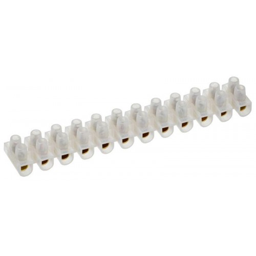 Колодка клеммная ЗВИ-30 6-16кв.мм 12 пар IEK UZV1-030-10