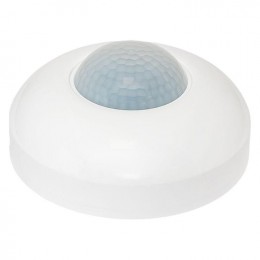 Датчик движения (ИК) MS-20B (ДД) потолоч. 1200Вт 360град. до 6м IP20 EKF dd-ms-20B