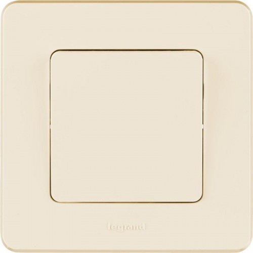 Выключатель 1-кл. Inspiria 10А IP20 250В 10AX механизм сл. кость Leg 673601