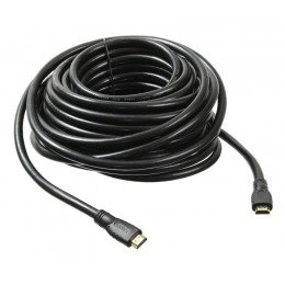 Кабель аудио-видео HDMI 2.0 HDMI (m)/HDMI (m) 15м. позолоч. контакты черн. (BHP HDMI 2.0-15) BURO 1147080