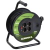Удлинитель на катушке 4х40м 10А IP20 УК40 2P+PE 3х1 термозащита GENERICA WKP10-10-04-40-G