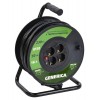 Удлинитель на катушке 4х50м 16А IP20 УК50 2P+PE 3х1.5 термозащита GENERICA WKP20-16-04-50-G